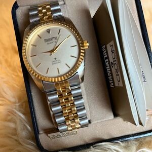 Manhattan Quartz Two-Tone Watch